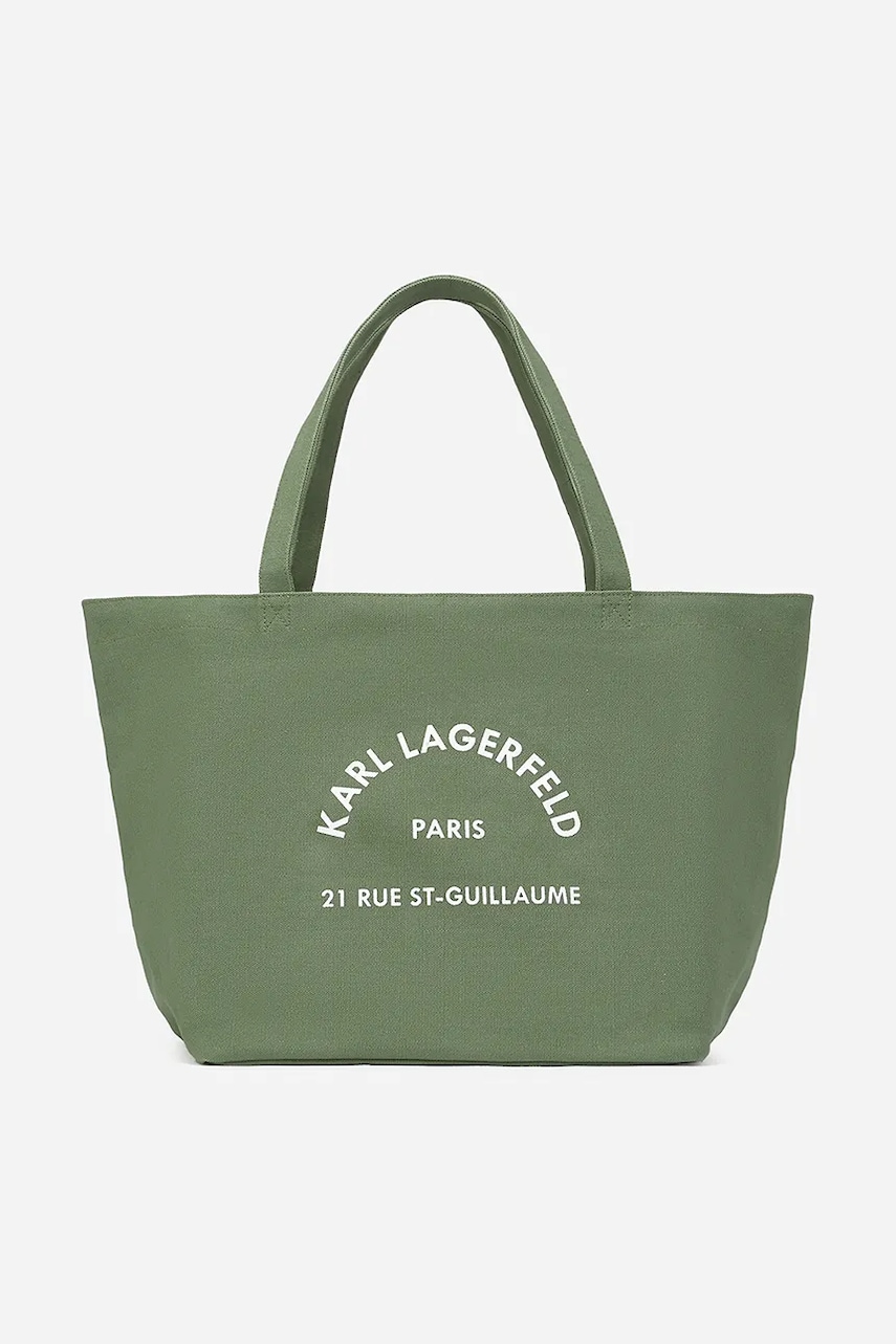Karl Lagerfeld poseta culoarea verde, A1W50006