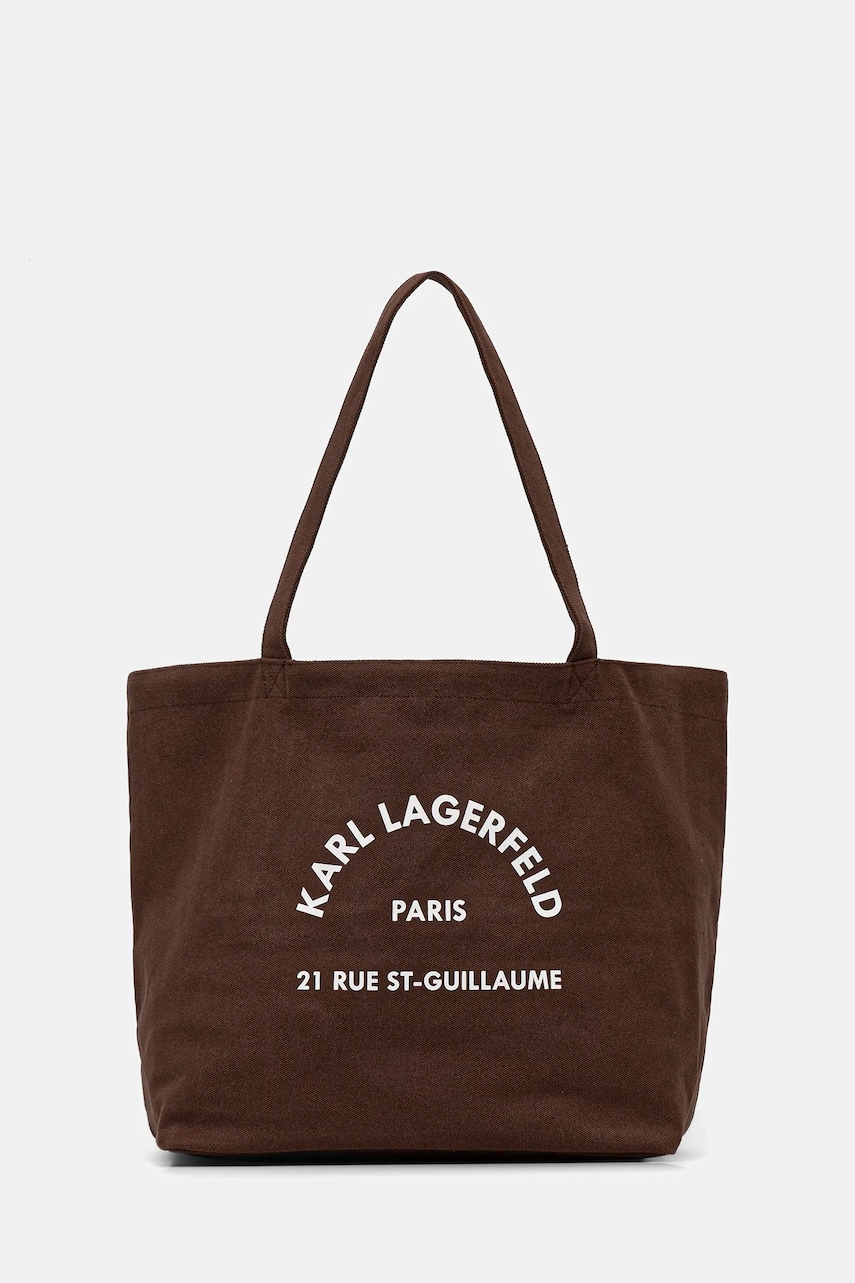 Karl Lagerfeld poșetă culoarea verde, A1W50006