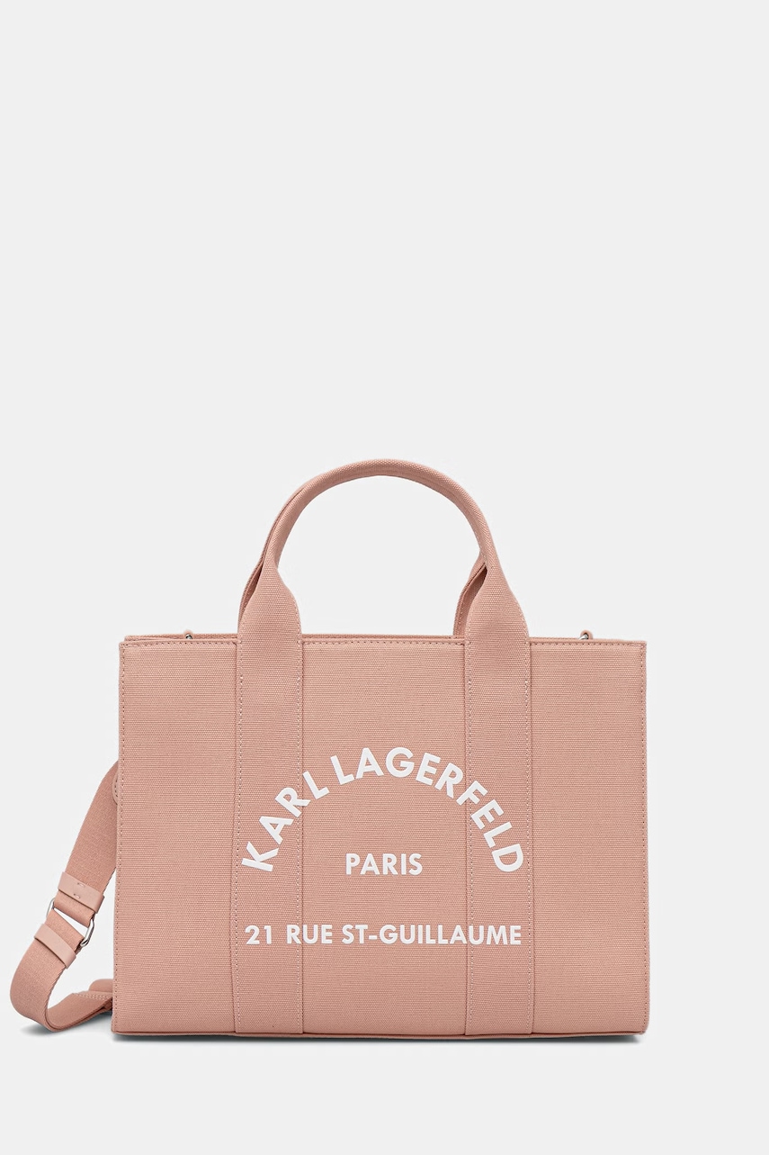 Karl Lagerfeld tote bag pentru femei bumbac K/RSG