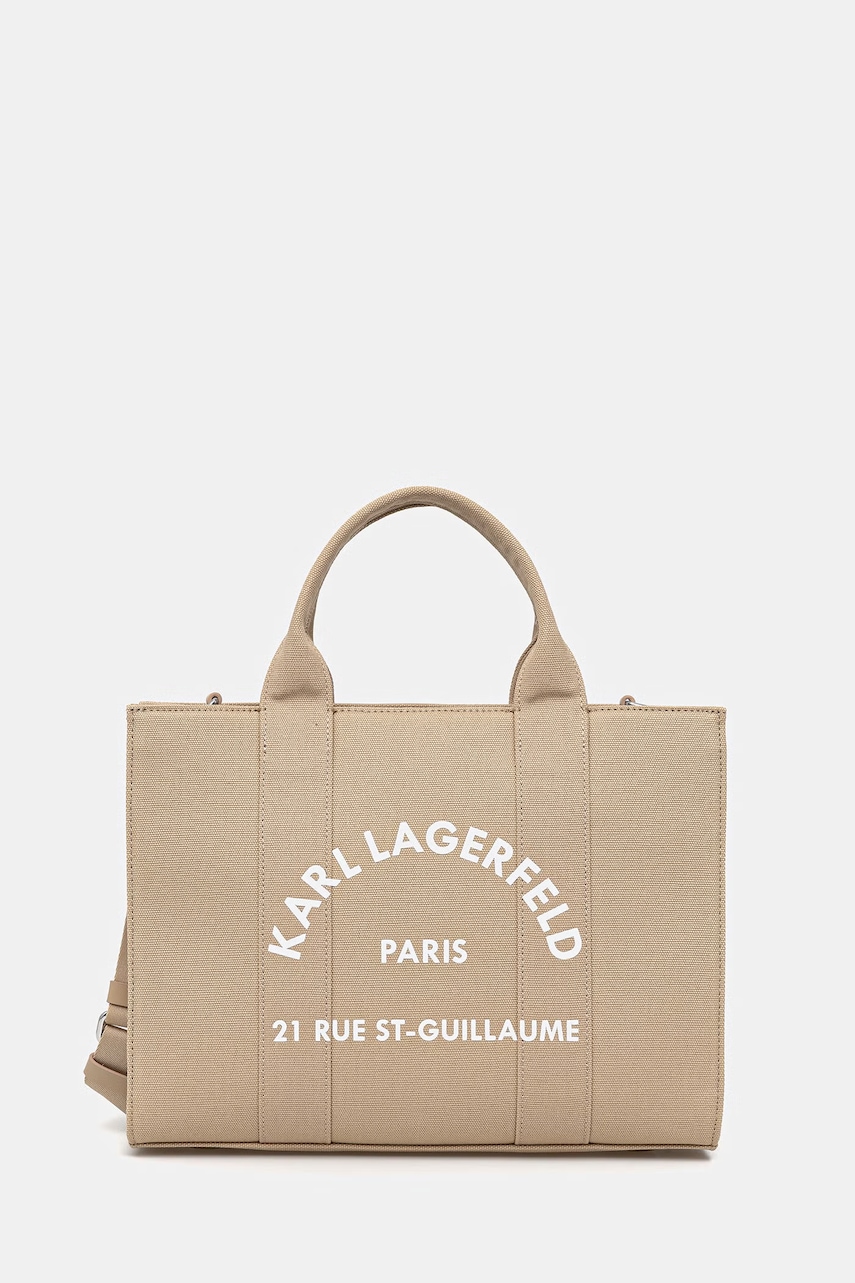Karl Lagerfeld tote bag pentru femei din bumbac K/RSG