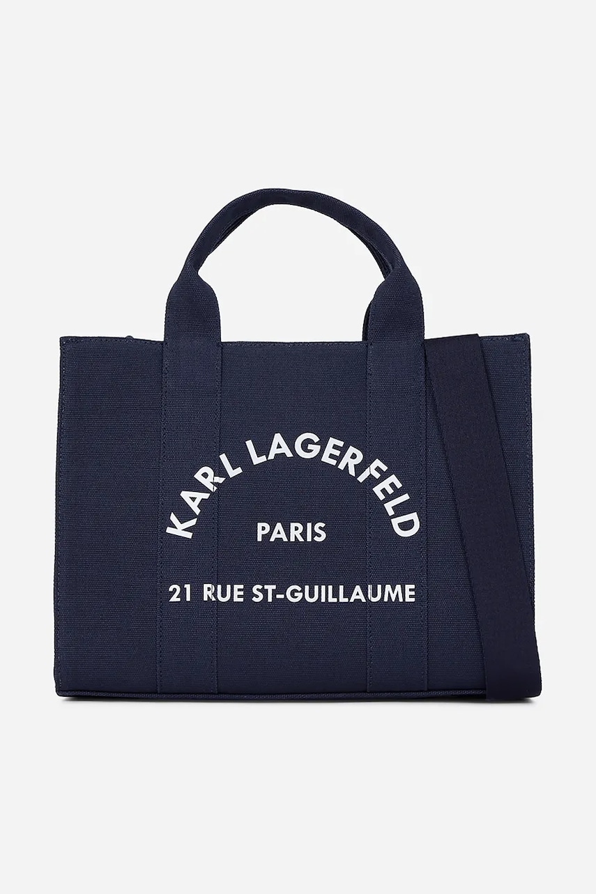 Karl Lagerfeld poseta culoarea albastru marin, A1W50010