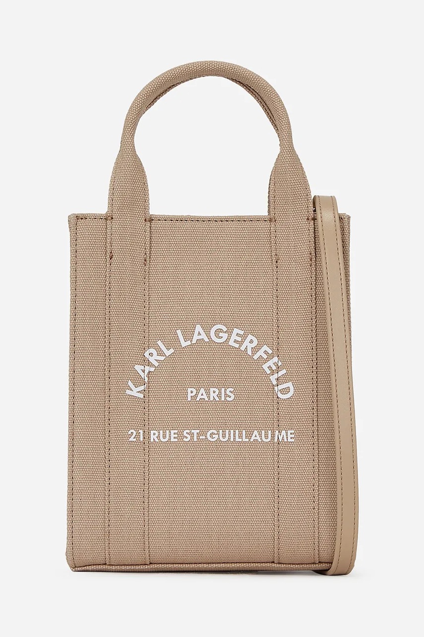 Karl Lagerfeld poseta culoarea bej, A1W50039