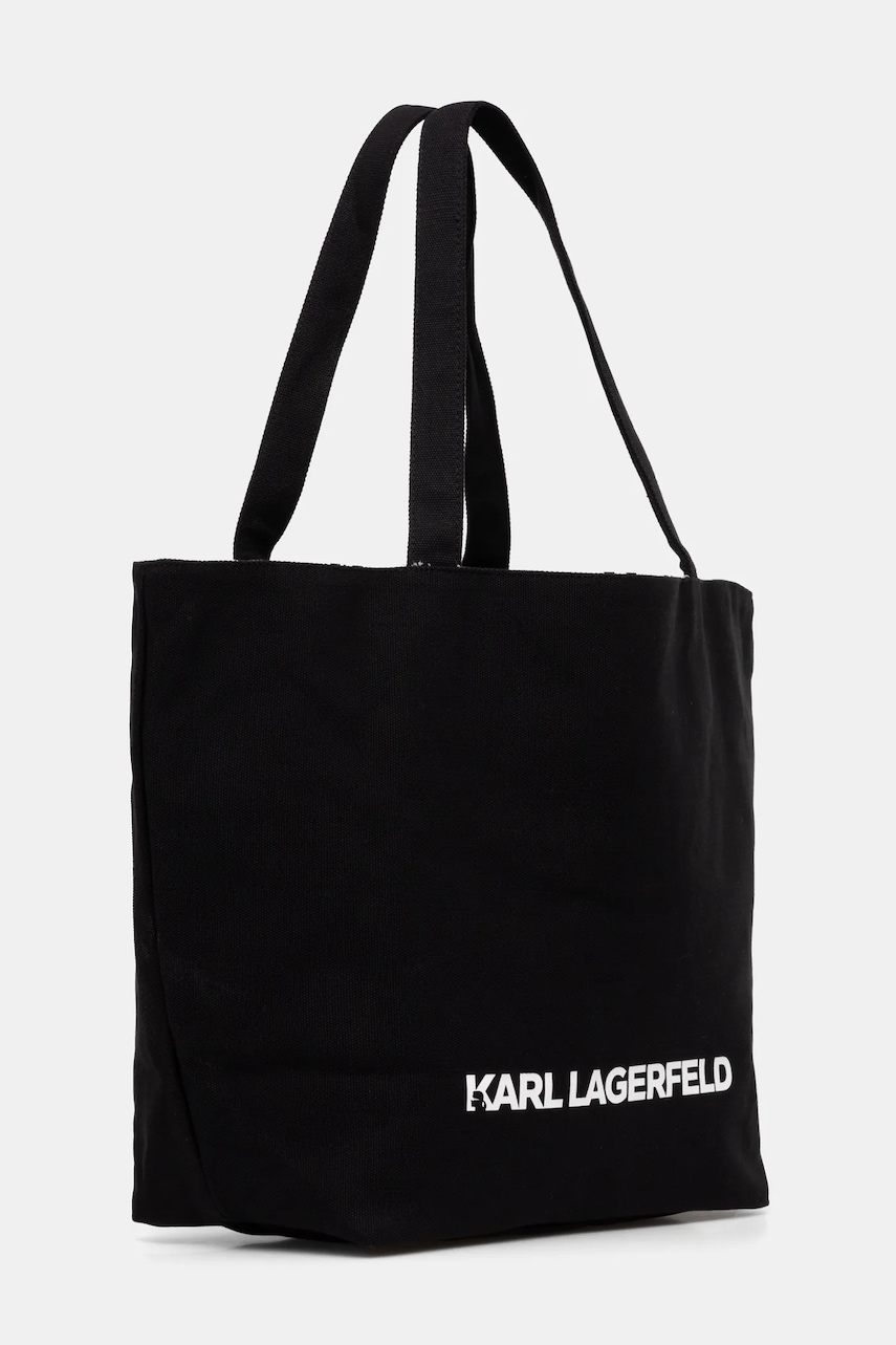 Двусторонняя сумочка Karl Lagerfeld цвет чёрный A1W50047 Двусторонняя сумочка Karl Lagerfeld цвет чёрный A1W50047
