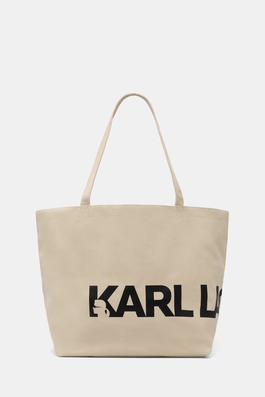 Karl Lagerfeld poseta culoarea bej, A1W50060