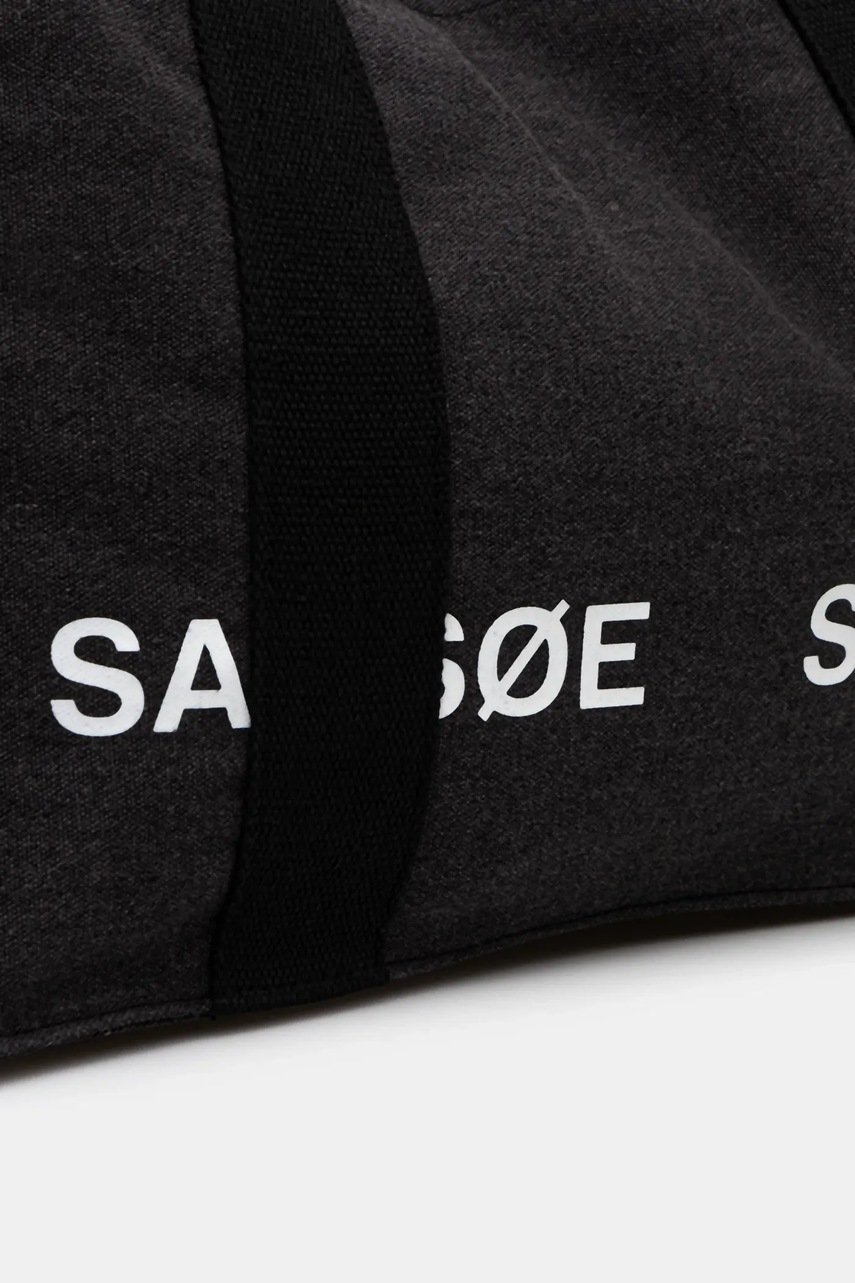 Τσάντα Samsoe Samsoe SALUCAS χρώμα: μαύρο, U24400010 φωτογραφία