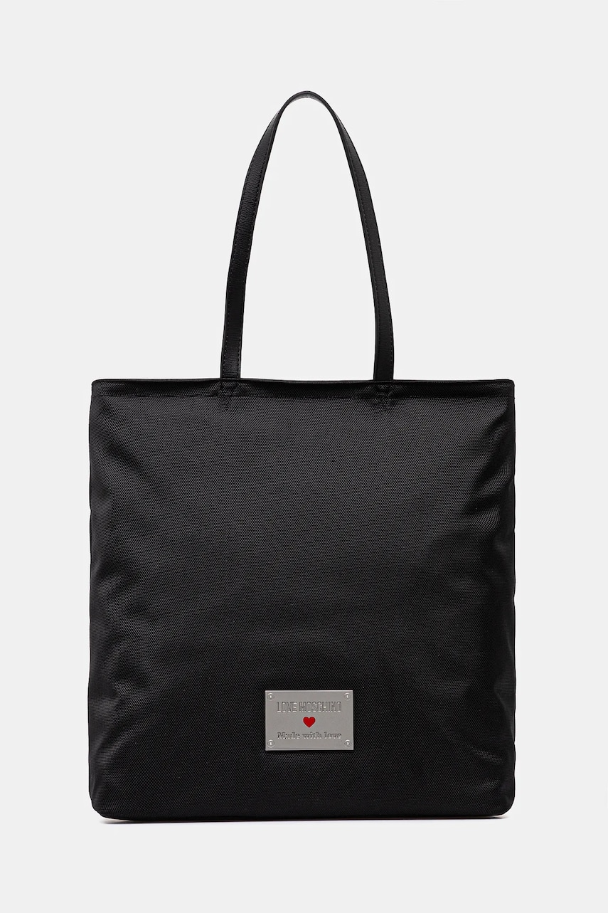 Love Moschino poseta culoarea negru, JC4205PP1