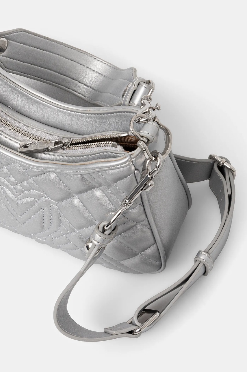 Τσάντα Love Moschino χρώμα: μαύρο, JC4204PP1 φωτογραφία