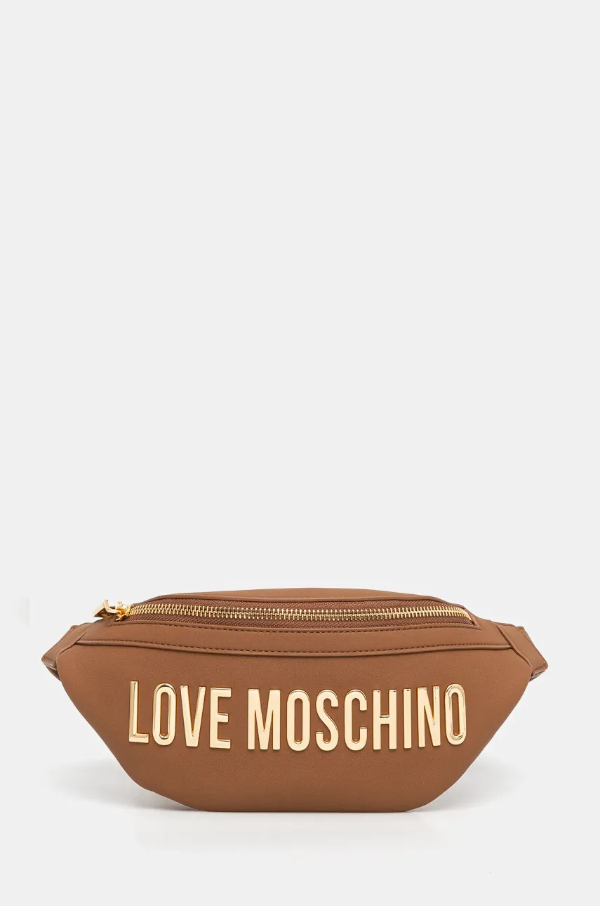 Love Moschino borseta culoarea maro, JC4195PP1