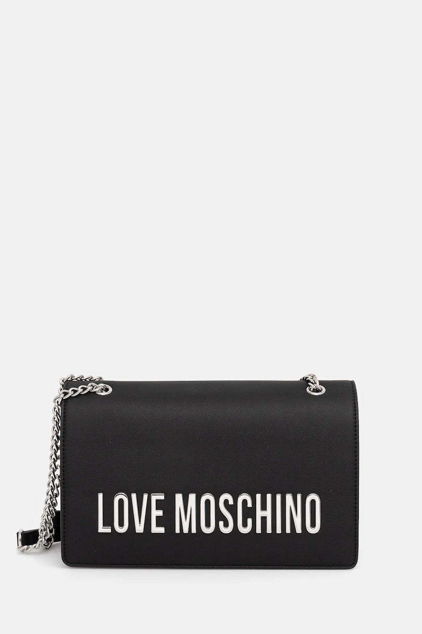 Love Moschino poseta culoarea negru, JC4192PP1