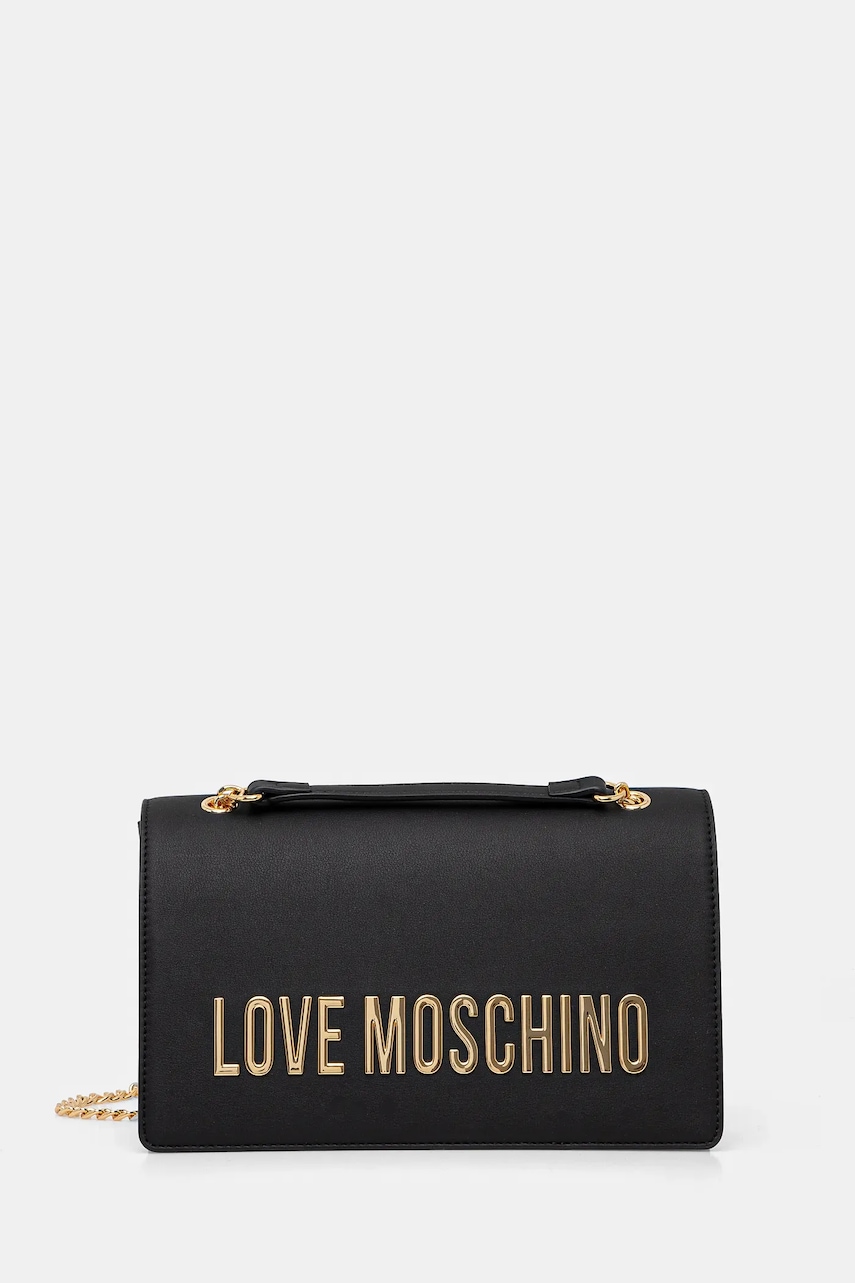 Love Moschino poseta culoarea negru, JC4192PP1