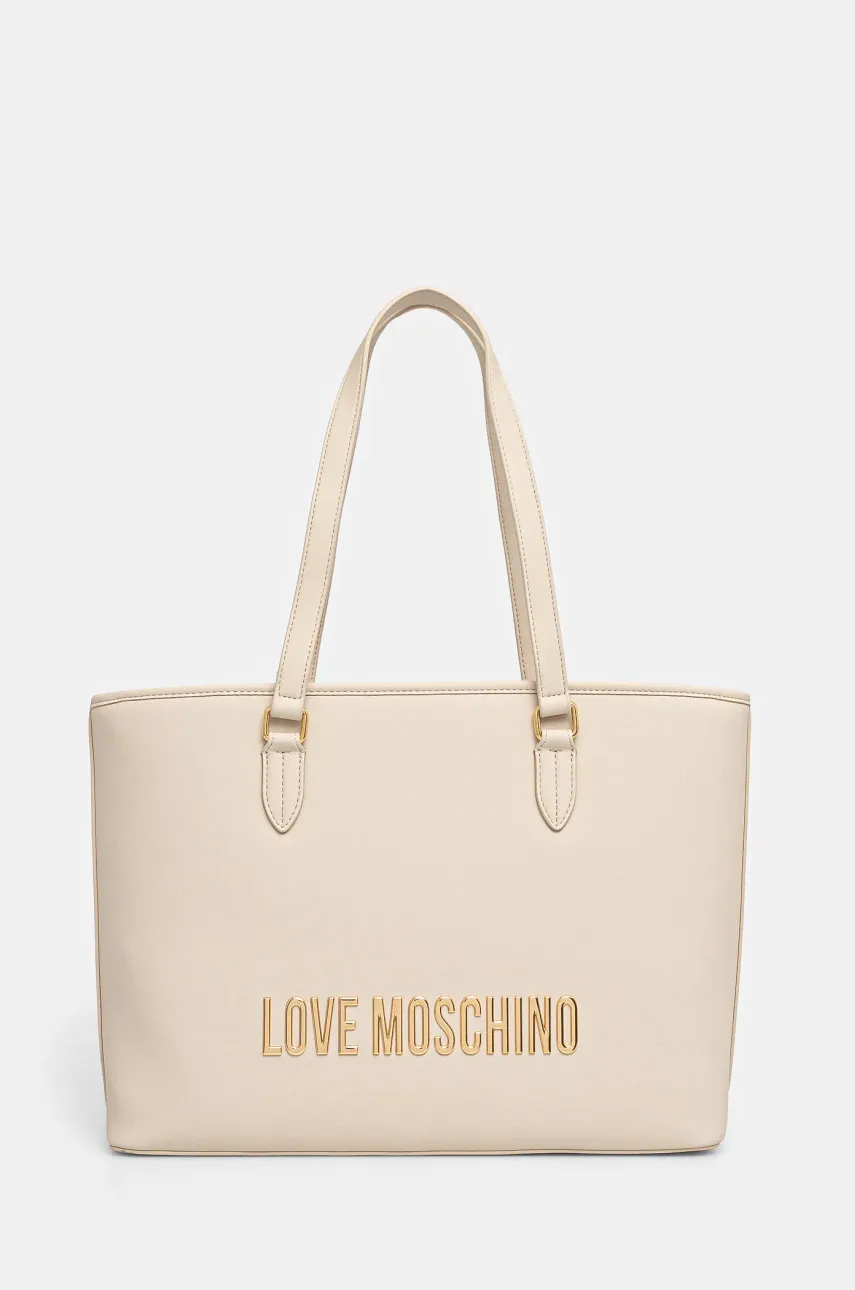 Love Moschino poseta culoarea bej, JC4190PP1