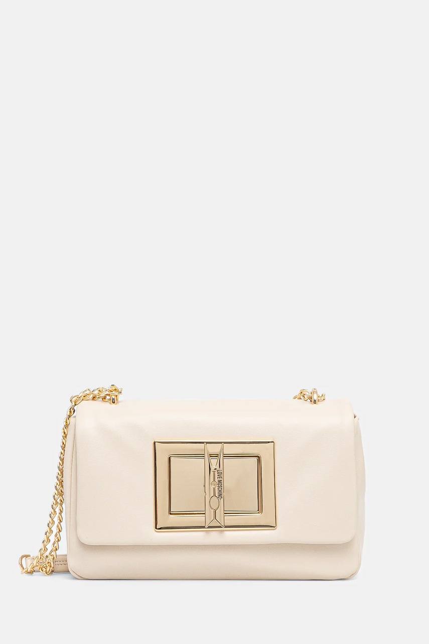 Love Moschino poseta culoarea bej, JC4164PP1