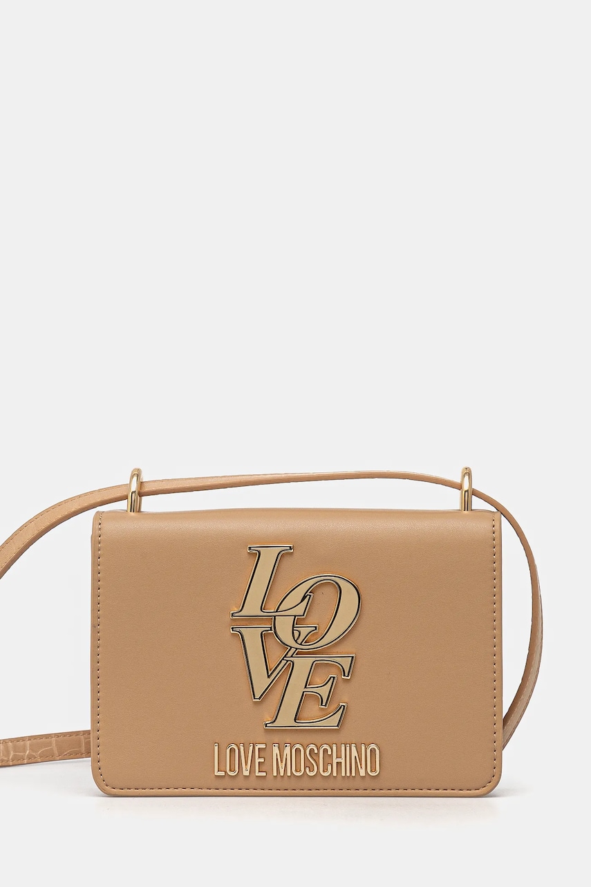 Levně Kabelka Love Moschino béžová barva, JC4158PP1