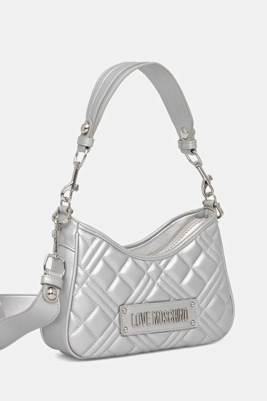 Сумочка Love Moschino цвет серебрянный JC4152PP1 Сумочка Love Moschino цвет серебрянный JC4152PP1