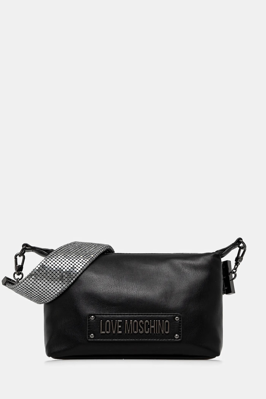 Levně Kabelka Love Moschino černá barva, JC4140PP1