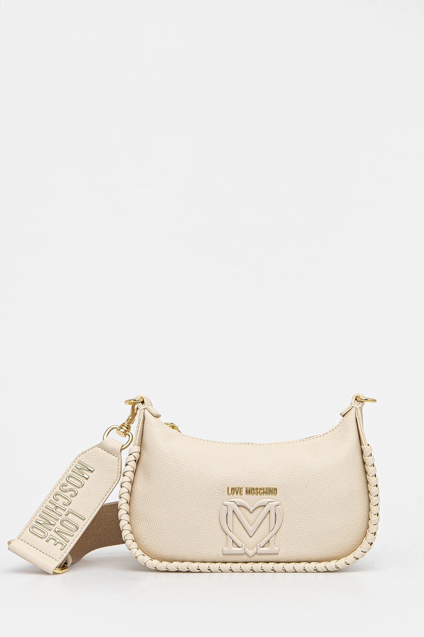 Love Moschino poseta culoarea bej, JC4128PP1