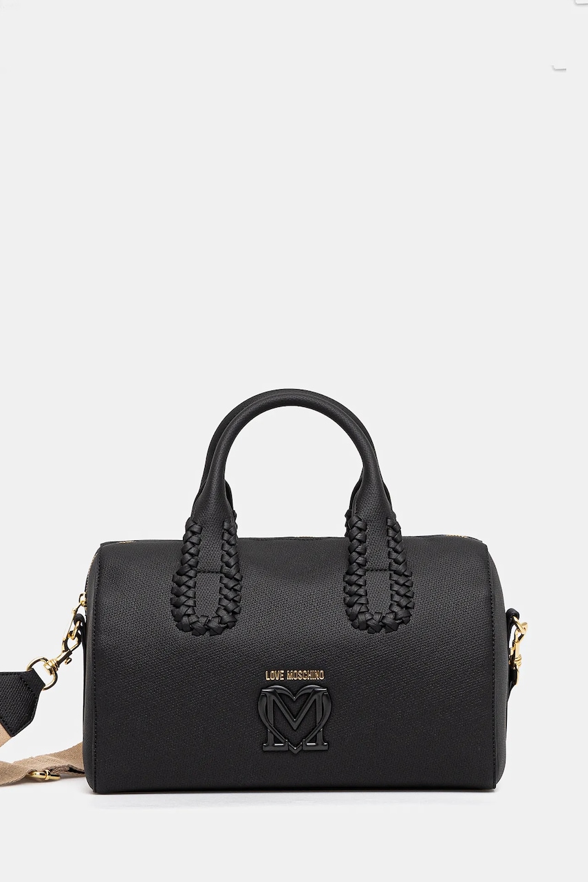 Love Moschino poseta culoarea negru, JC4127PP1