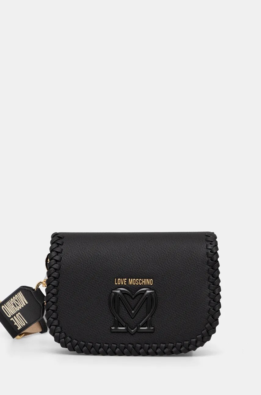Love Moschino poseta culoarea negru, JC4125PP1