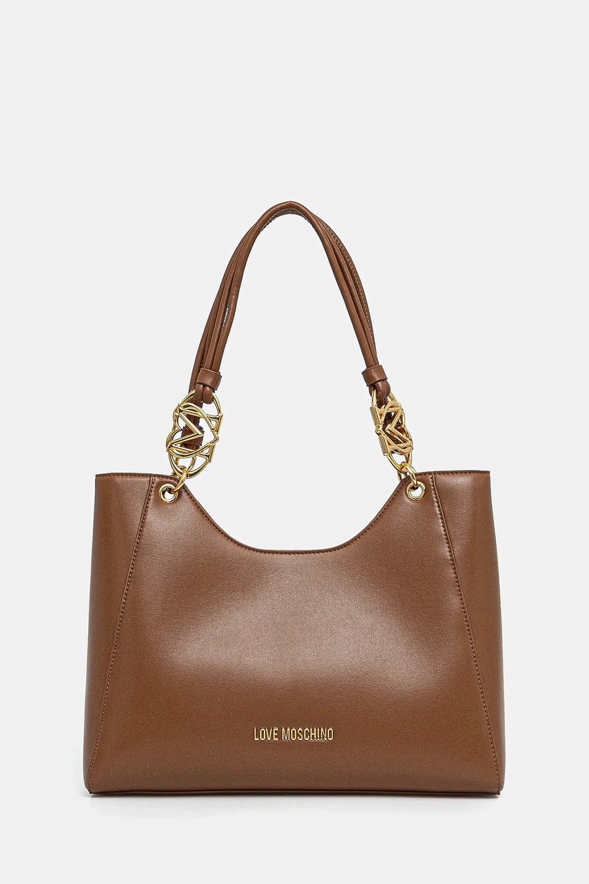 Love Moschino poseta culoarea maro, JC4050PP1