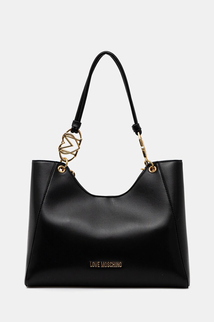 Levně Kabelka Love Moschino černá barva, JC4050PP1