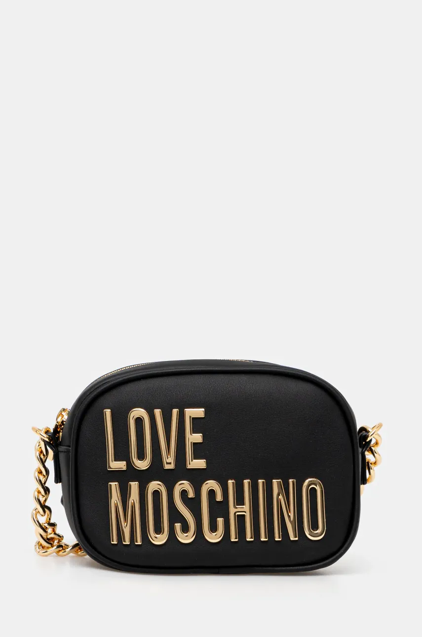 Love Moschino poseta culoarea negru, JC4026PP1