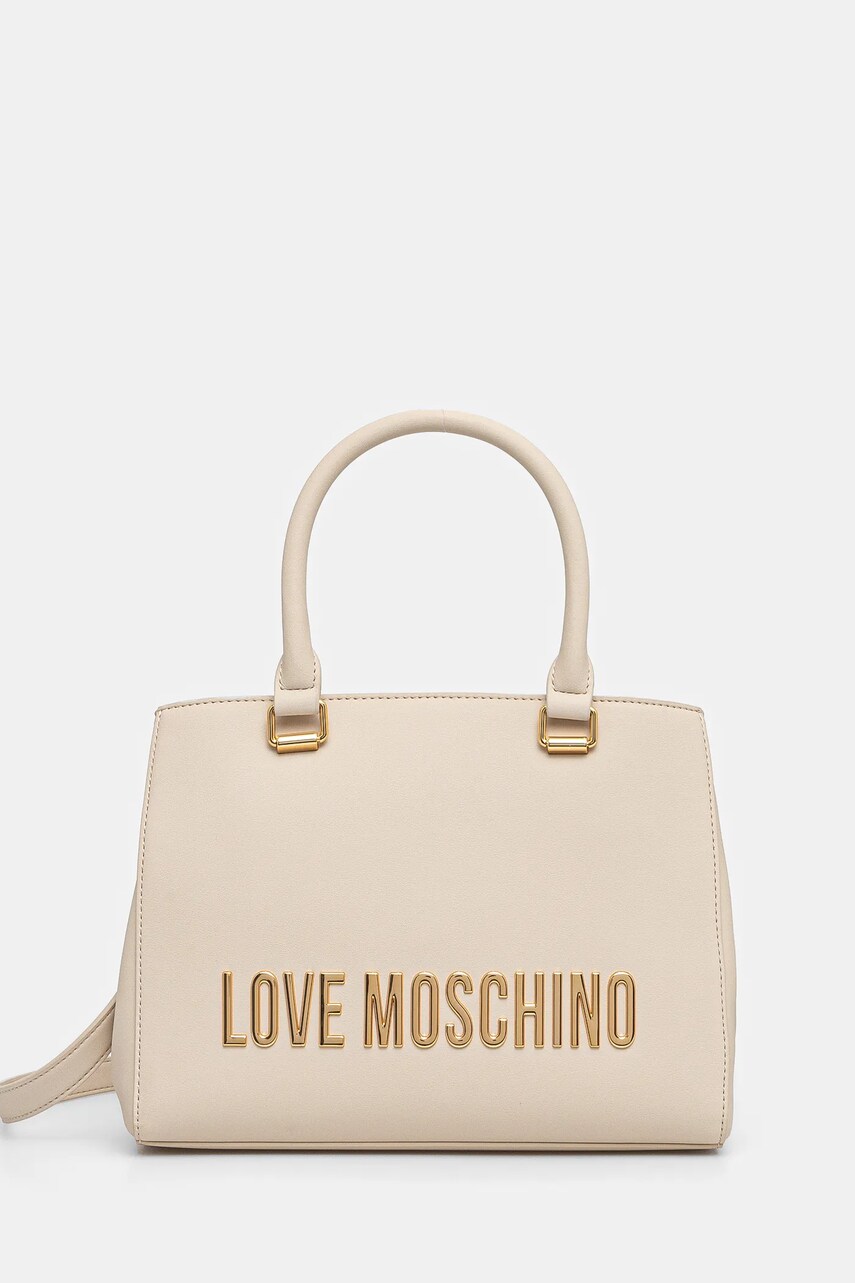 Love Moschino poseta culoarea bej, JC4022PP1