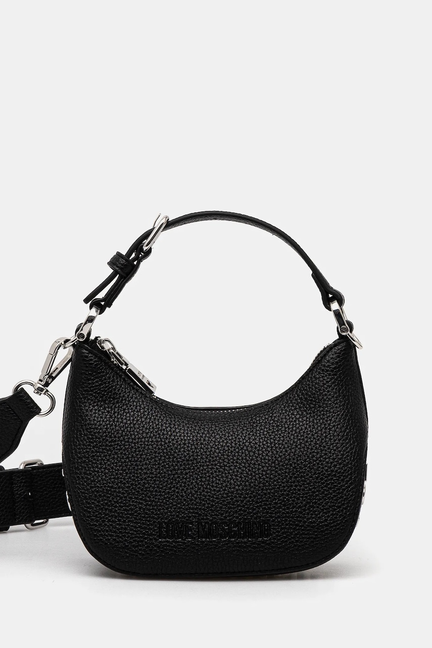 Love Moschino poseta culoarea negru, JC4019PP1