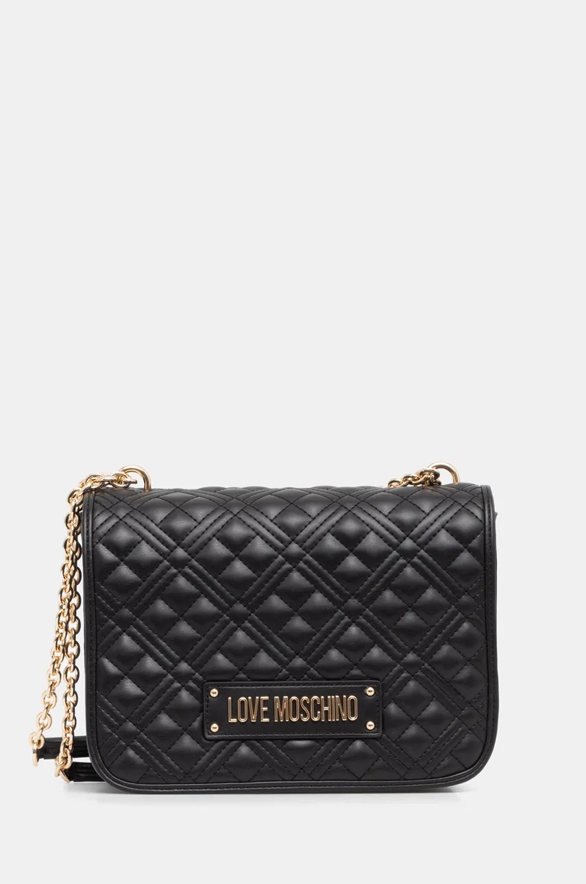 Love Moschino poseta culoarea negru, JC4000PP1