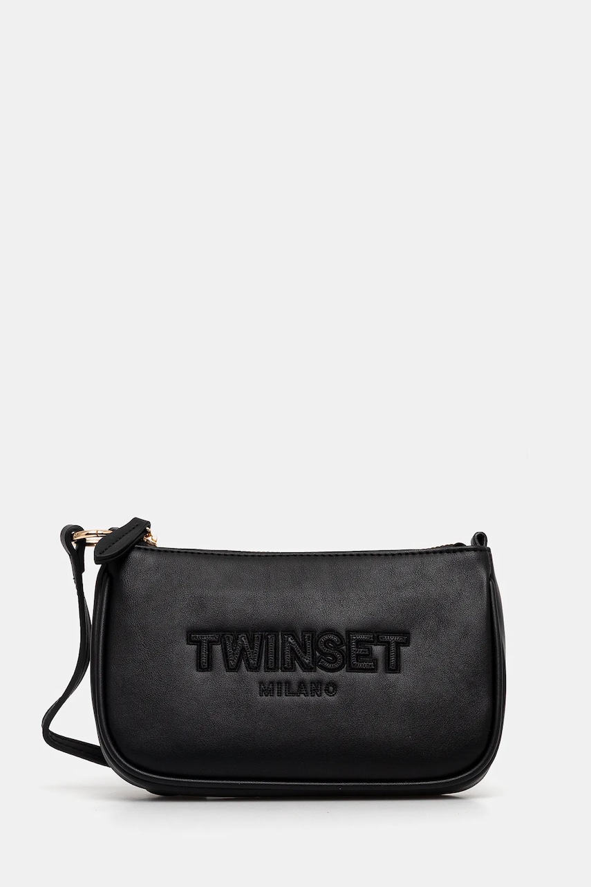 Levně Kabelka Twinset černá barva, 251TD8027