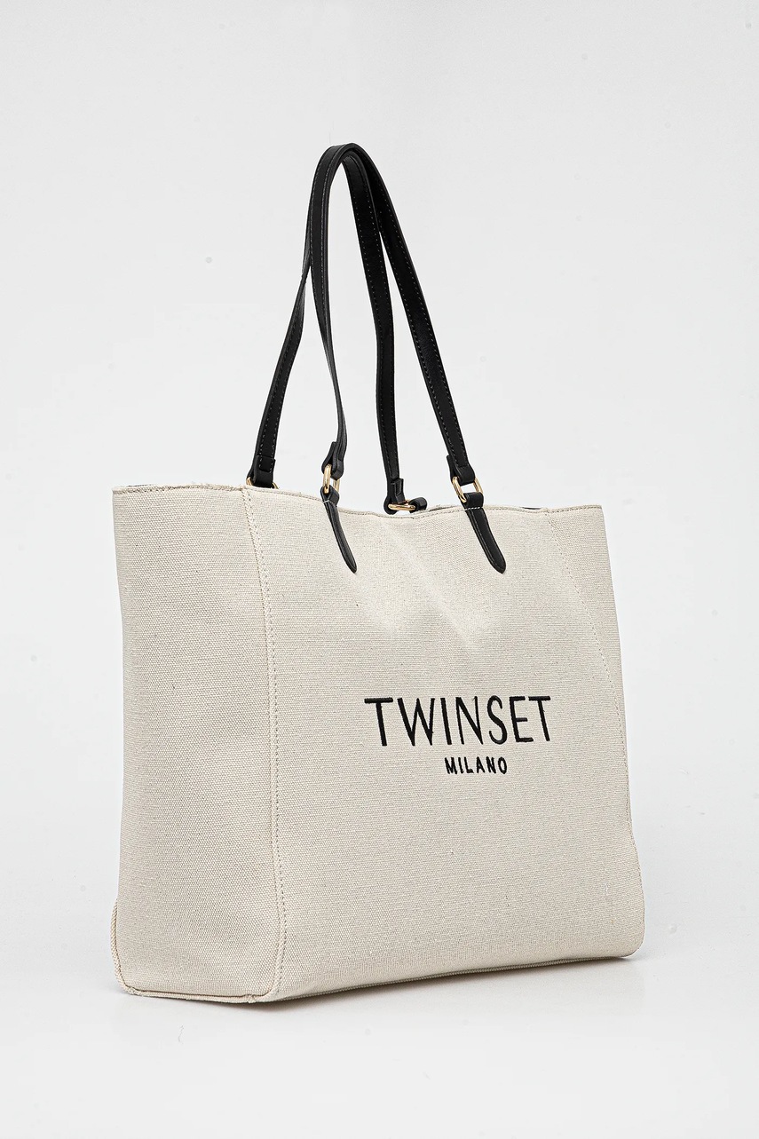 Сумочка Twinset цвет бежевый 251TD8270 Сумочка Twinset цвет бежевый 251TD8270