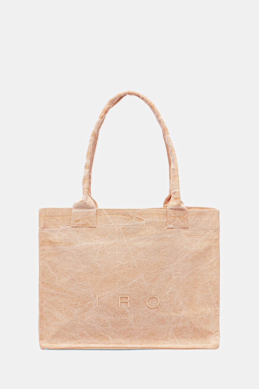 IRO geantă de bumbac culoarea portocaliu, WM46JANE