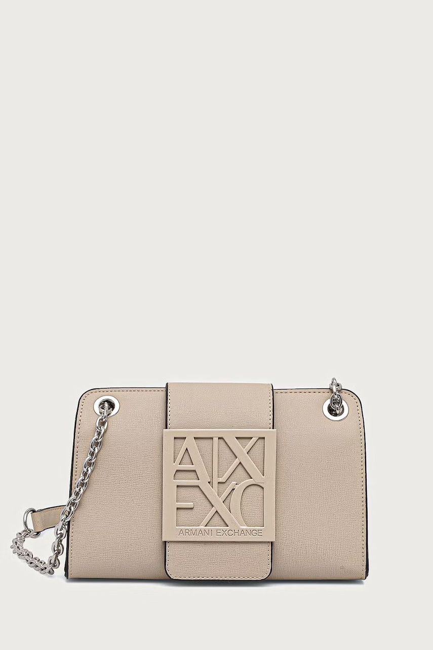 Armani Exchange listonoszka damska z imitacji skóry