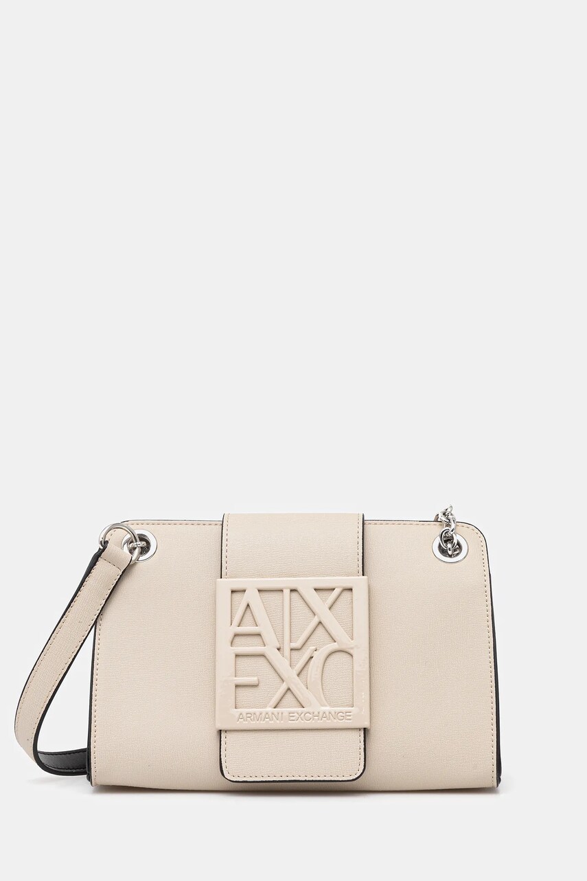 Armani Exchange geanta culoarea bej, XW000281 AF13672