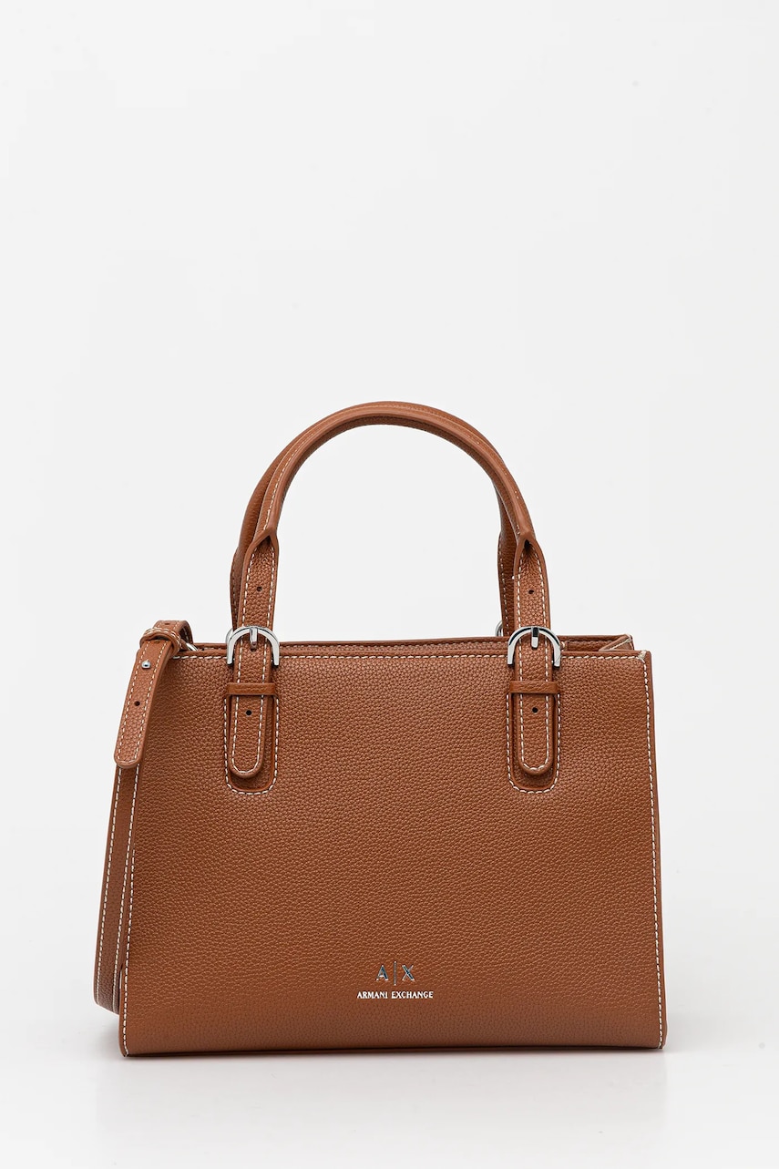 Armani Exchange geantă culoarea maro, XW000933 AF13684