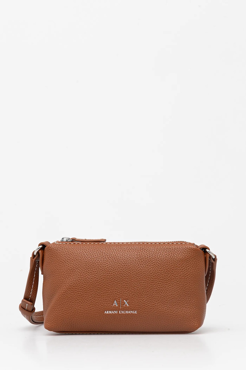 Armani Exchange geantă culoarea maro, XW000952 AF13684