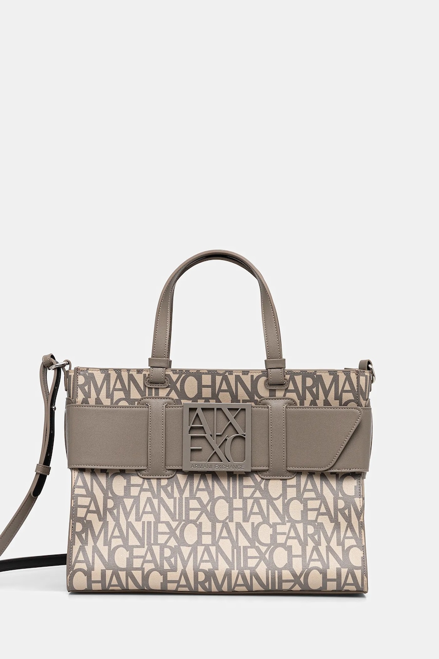Armani Exchange poșetă culoarea verde, 942689 3F742