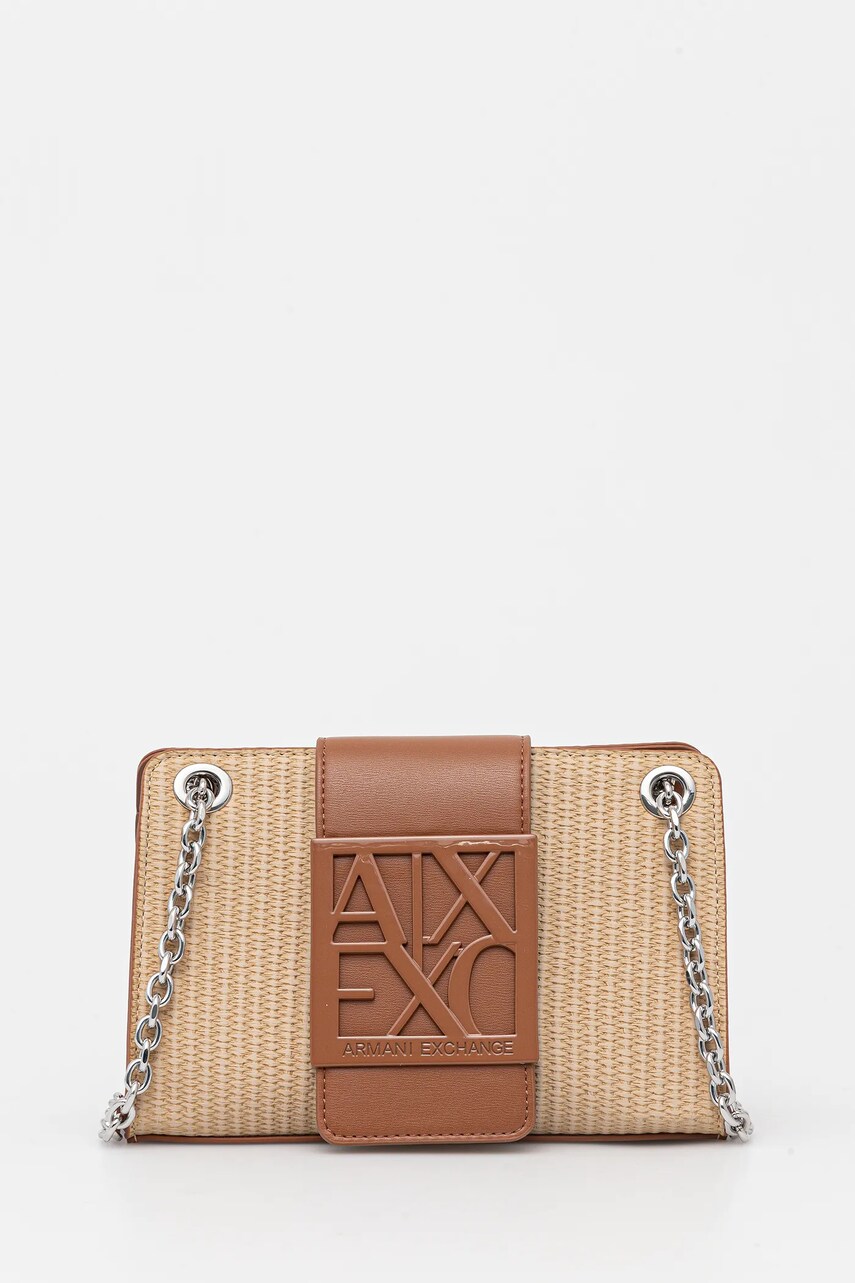 Armani Exchange geanta culoarea bej, XW000281 AF13673