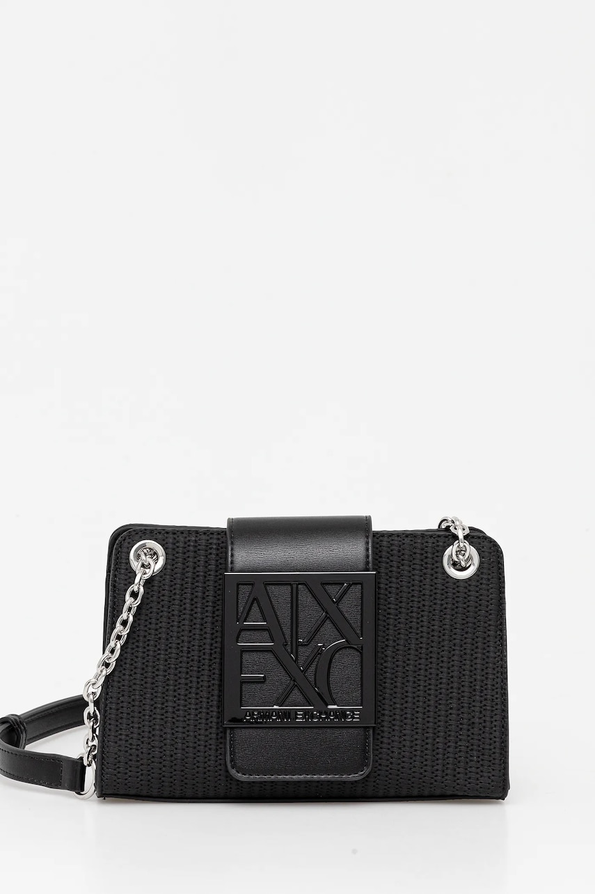 Levně Kabelka Armani Exchange černá barva, XW000281 AF13673