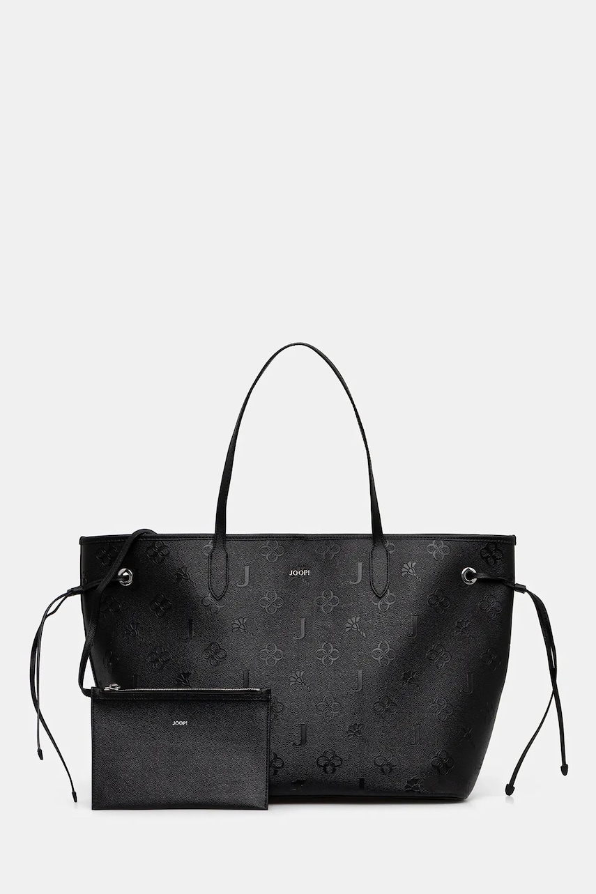 Joop! poșetă Decoro Stampa Lara culoarea negru, 4140007403