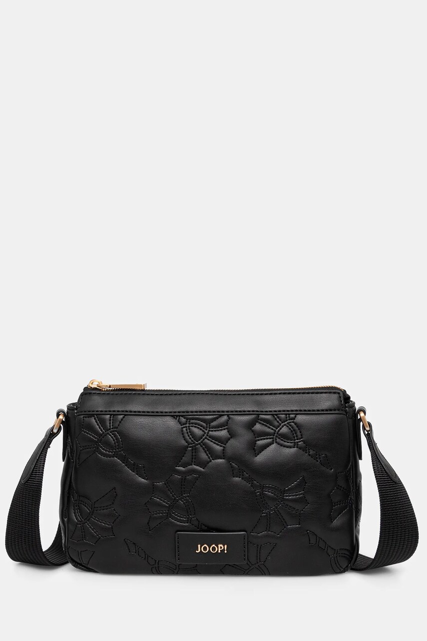 Joop! poseta Ricamo Ovatare Jasmina culoarea negru, 4140007877