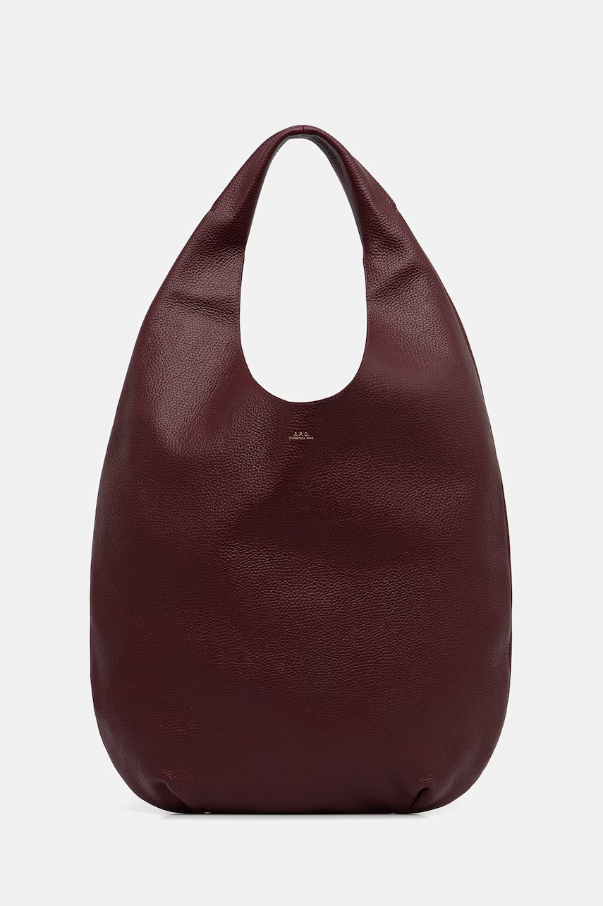 A.P.C.  kabelka typu shopper dámska kožená le neige