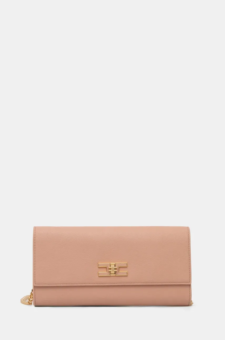 Kabelka Elisabetta Franchi černá barva, BS32A51E2