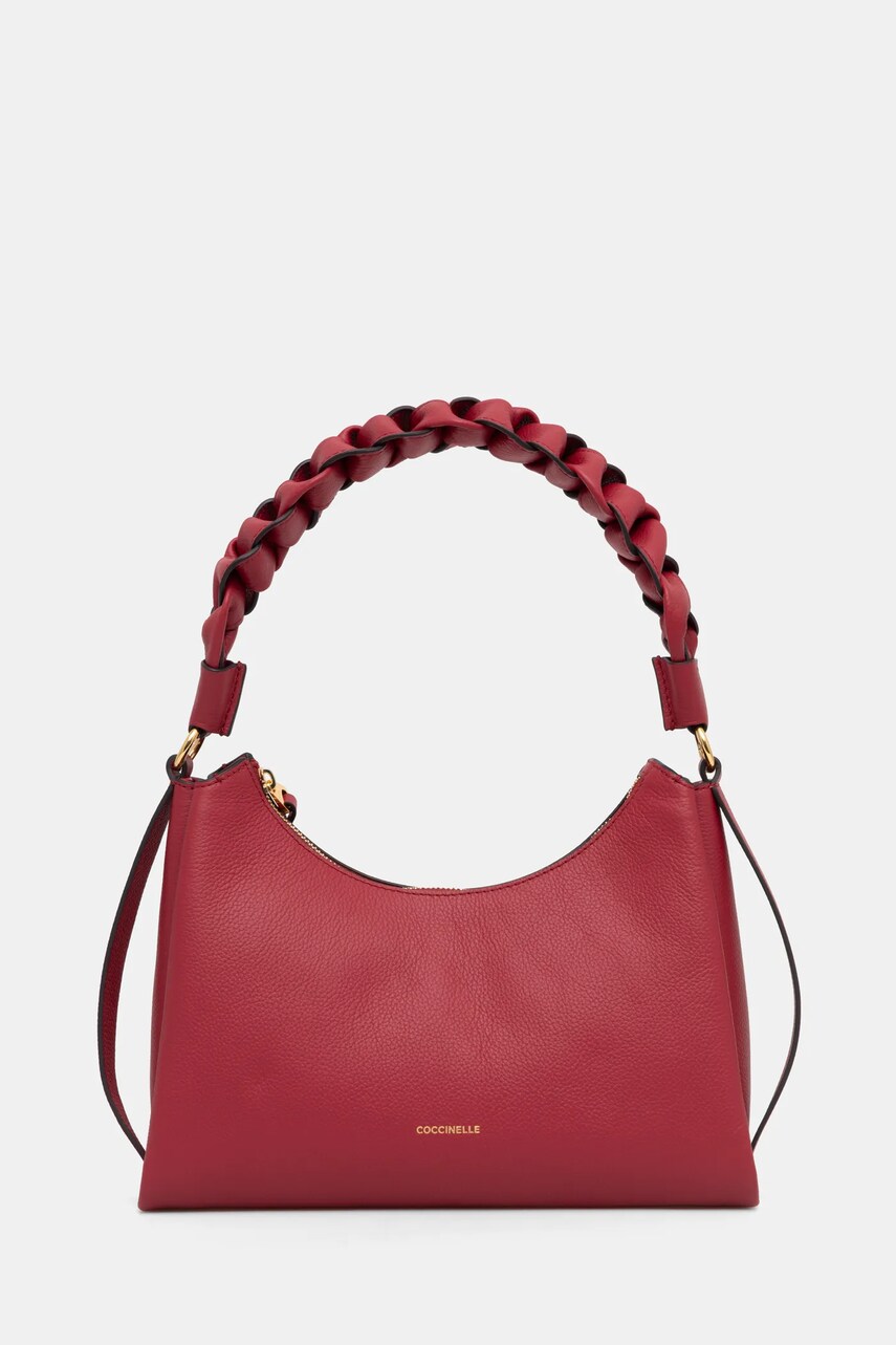 Levně Kabelka Coccinelle vínová barva, E1 M50 13 03 01