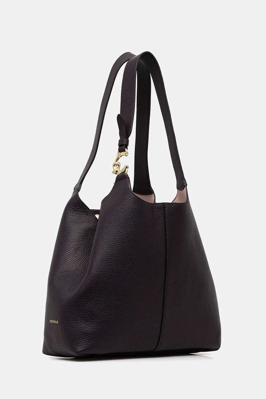 Кожаная сумочка Coccinelle COCCINELLE C-EASY цвет чёрный E1 SHA 11 02 01