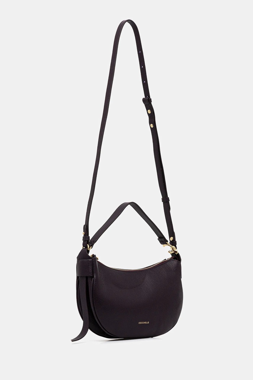 Кожаная сумочка Coccinelle цвет чёрный E1 SHA 13 03 01