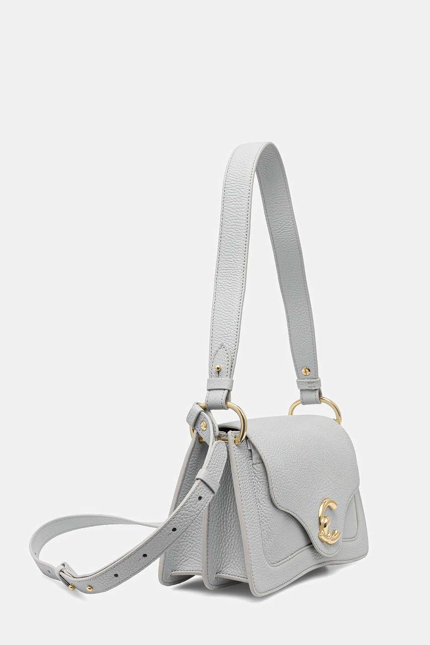 Кожаная сумочка Coccinelle цвет серый E1 SSL 12 01 01