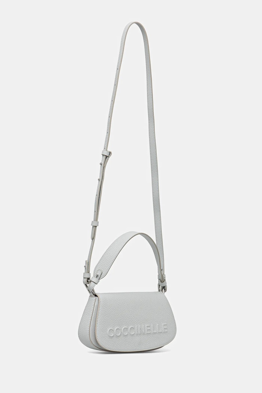 Кожаная сумочка Coccinelle цвет бордовый E5 QBB 52 01 01