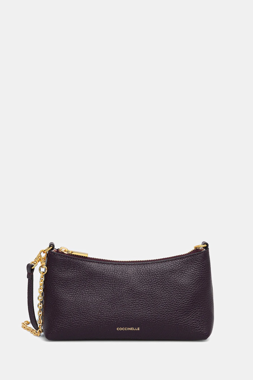 Coccinelle poșetă de piele culoarea roz, E5 QH0 55 01 01