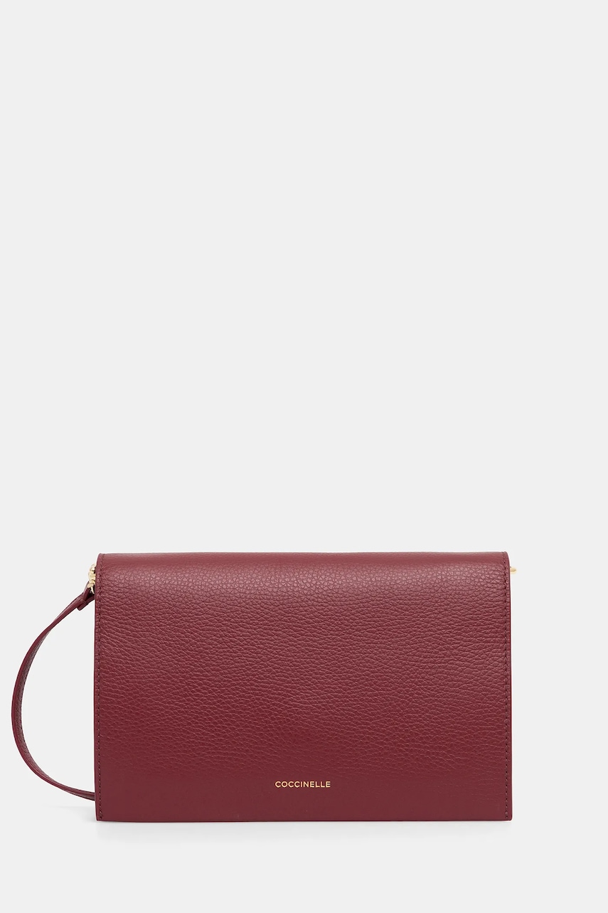 Coccinelle geantă de piele culoarea negru, E5 S00 55 02 01