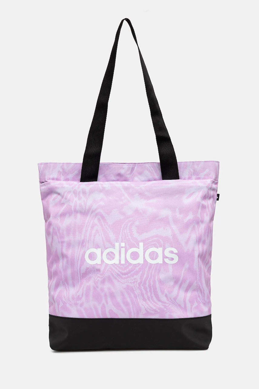 adidas poseta Essentials Linear culoarea roz, JG1112